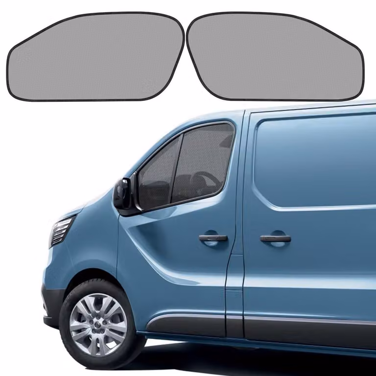 Zanzariere per finestrini laterali, set da 2, compatibili con Renault Trafic/Fiat Talento/Opel Vivaro dal 2014 al 2025