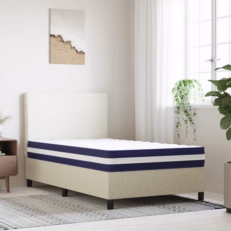 vidaXL Materasso a Molle Insacchettate Medio Rigido 100x200 cm