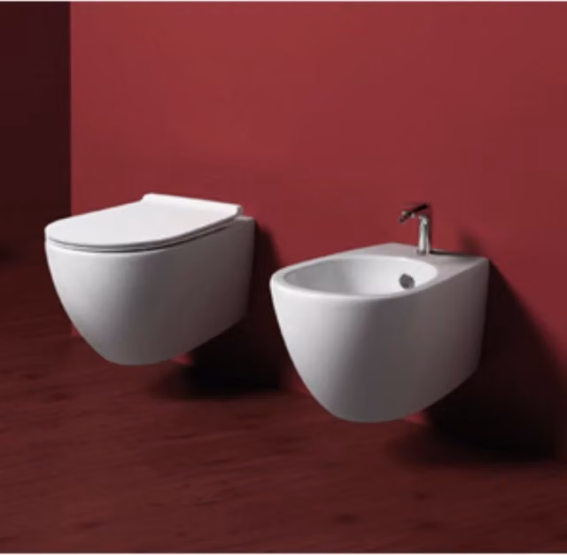 Bidet Sospeso Bagno Serie Vignoni Bianco Simas - Simas