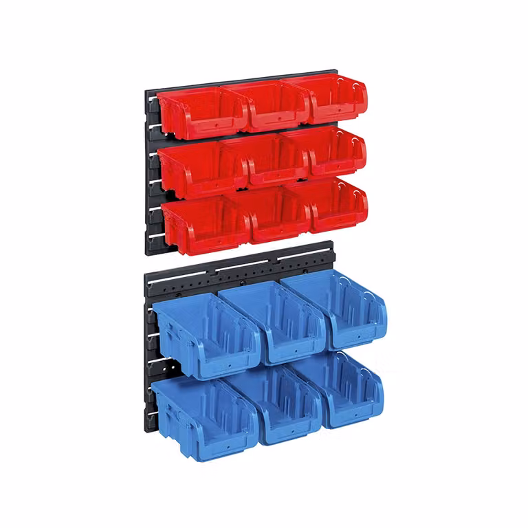 allit 457120 set di contenitori aperti ProfiPlus >C< 1+2/17, rosso/blu
