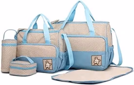 Borsa a tracolla blu per te L/P/H: 38 x 29 x 18 cm