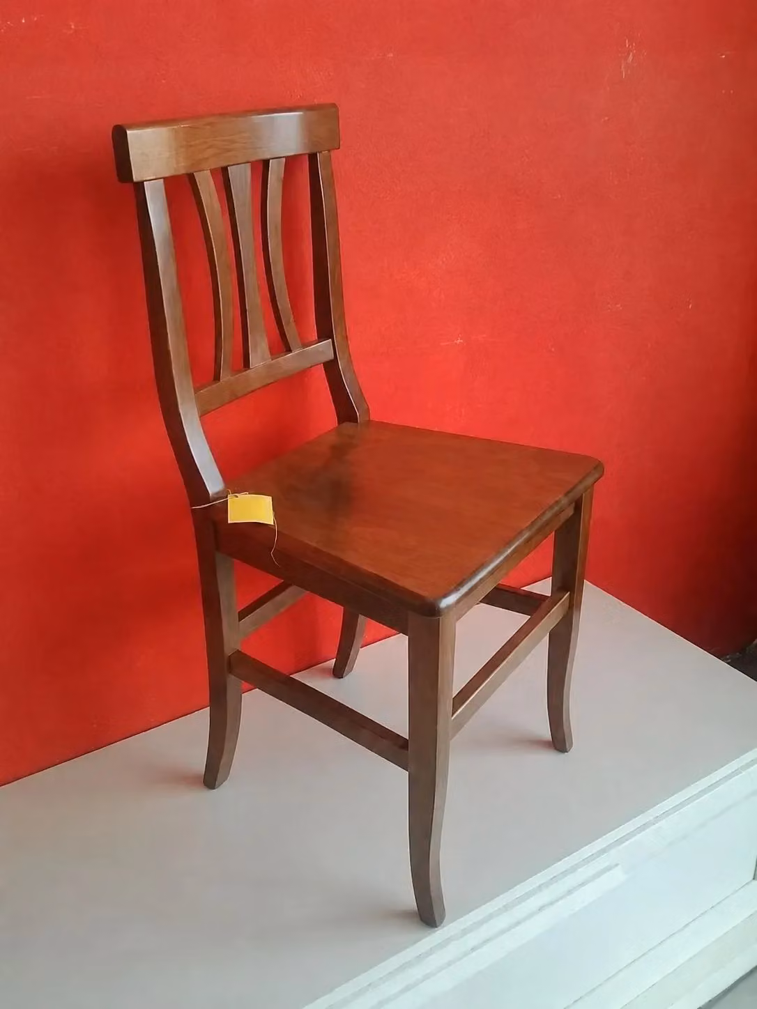 Set di 2 sedie da cucina Mobili 2G in legno di faggio marrone stile classico arte povera – 2