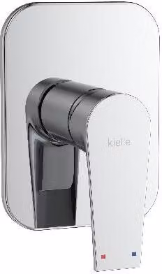 kielle Harmonia - Batteria da incasso per 1 apparecchio, con corpo, cromata 10223200