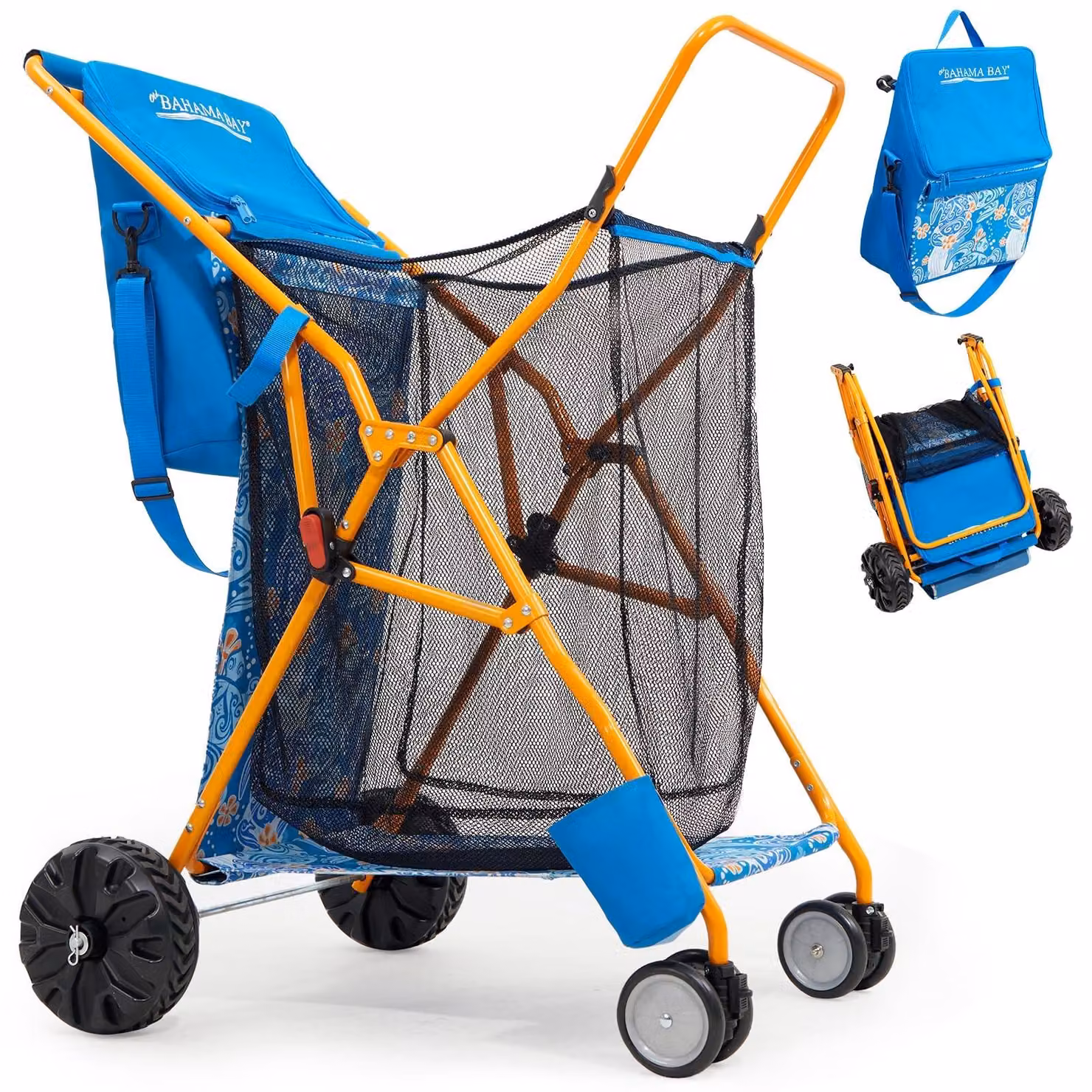 Solidchoice: Carrello per la spiaggia, ideale per trasportare facilmente oggetti