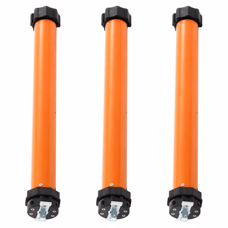 vidaXL Motori tubolari 3 pezzi 10Nm