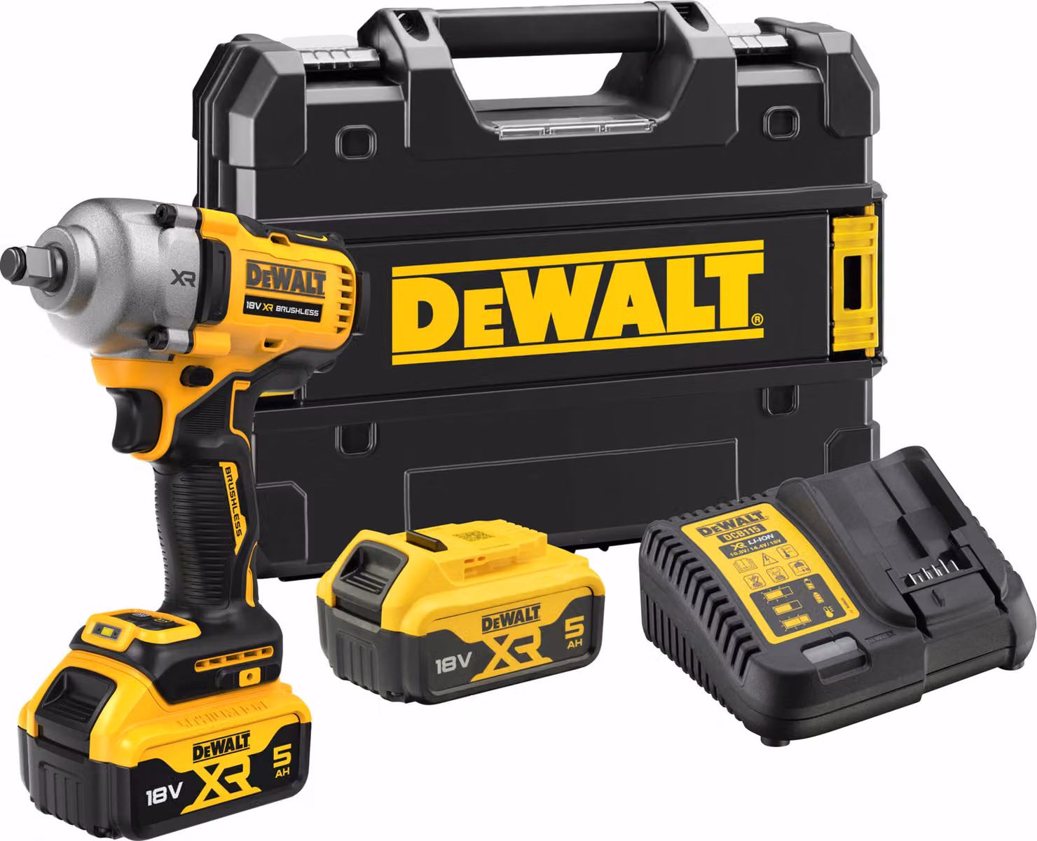 Klucz Udarowy 1,/" 2X5Ah Dcf891P2T Dewalt