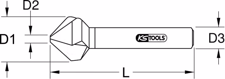 KS Tools 336.0175 punta per trapano 1 pz