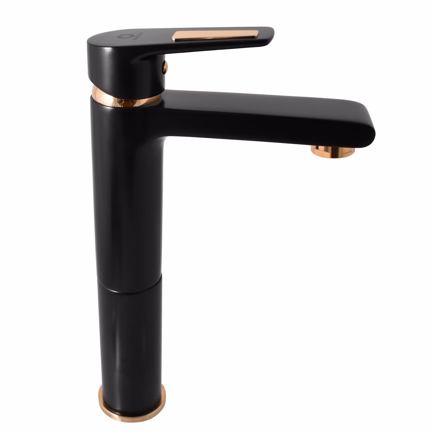 Slezák-RAV Slezák Rav CO330CMATZ Miscelatore per lavabo, alto nero opaco/oro Colore: nero opaco/oro, Dimensione: 1/2''