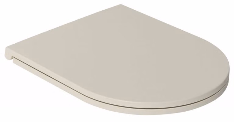 INFINITY WC-Sitz SLIM, chiusura ammortizzata, Easy Take, avorio