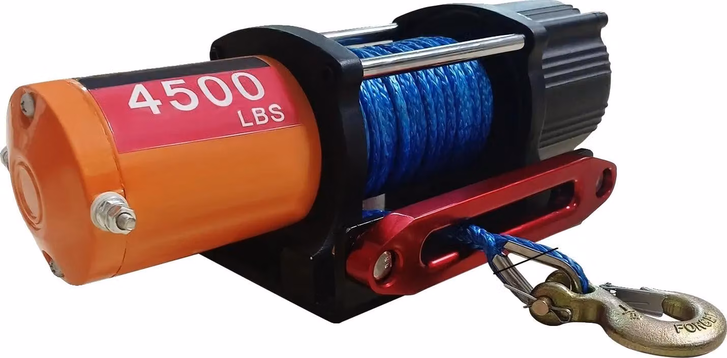 Verricello, capacità di carico 4500 libbre, comando wireless e cablato, nylon 4500 libbre