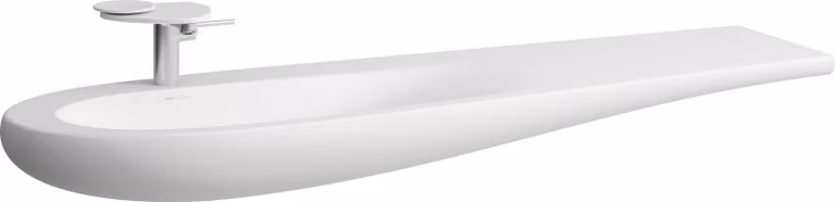 LAUFEN Alessi one Lavabo, à encastrer, sans trou pour robinet, sans trop-plein, 1600x500, H8149717571091, H8149717571091