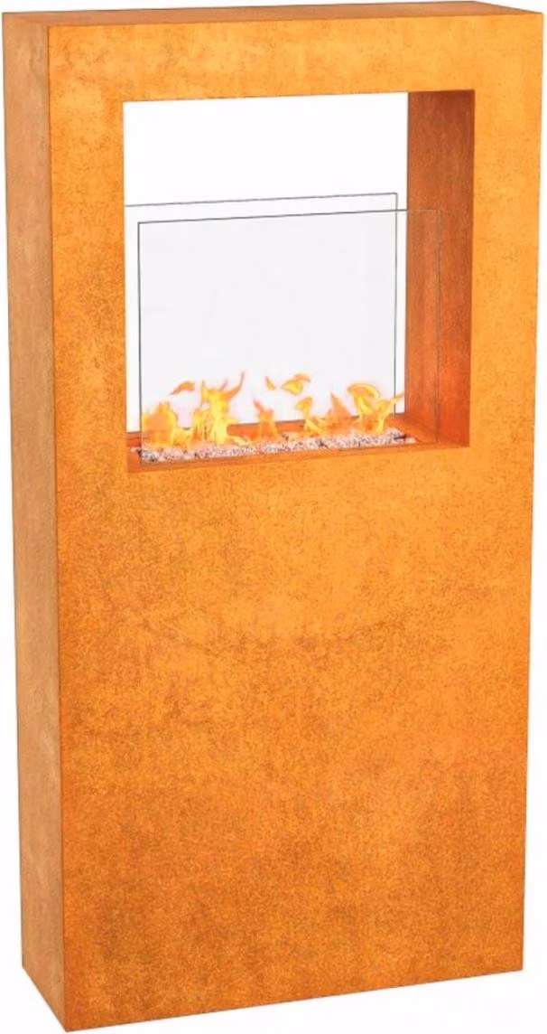Casa Padrino decorazione da giardino caminetto a bioetanolo h. 140 cm - Accessori Giardino e Patio