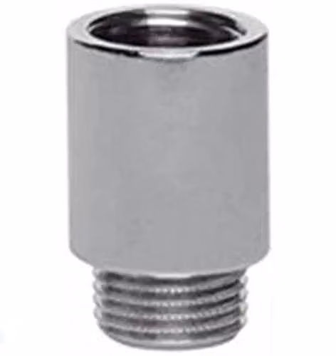 Prolunga in ottone cromato 1/2x30