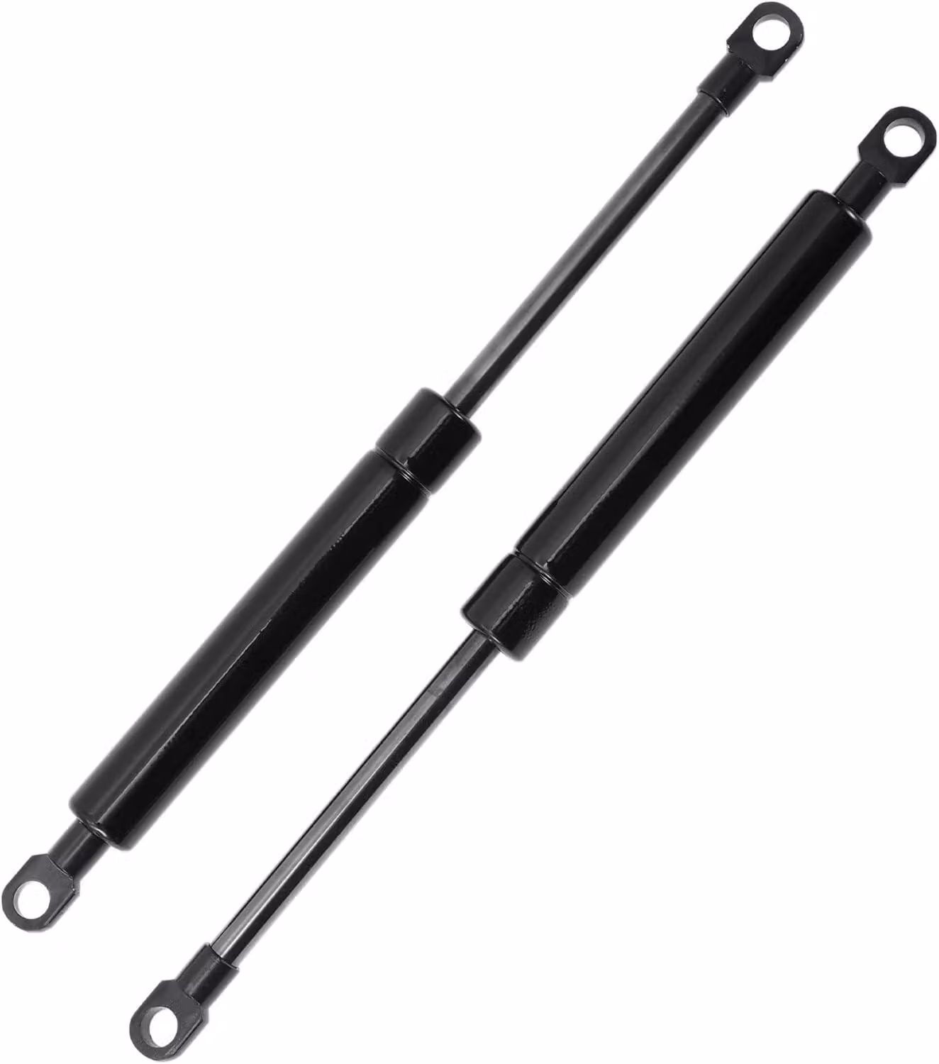 Ammortizzatore a gas Acciaio al carbonio, 250 mm, 200 N, confezione da 2 pezzi, per auto e mobili