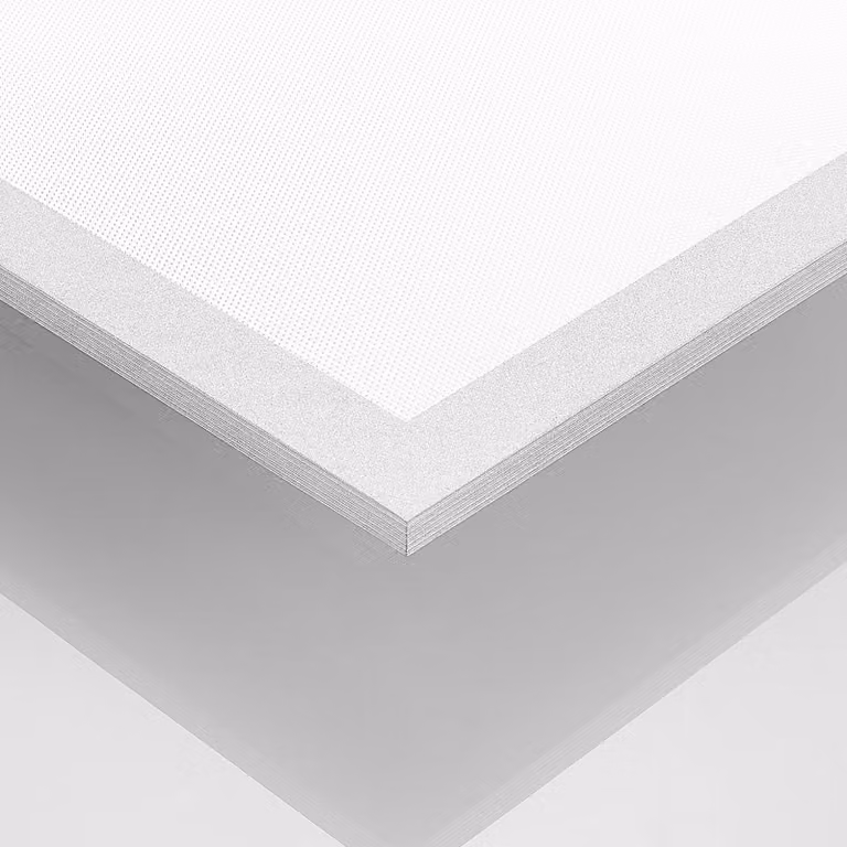 Pannello LED Prios Gelora, 80 cm, 4.000 K, colore argento, alluminio Gelora PRIOS, Bianco / Opale, Cucina, Plastica, Moderno, Pannello LED