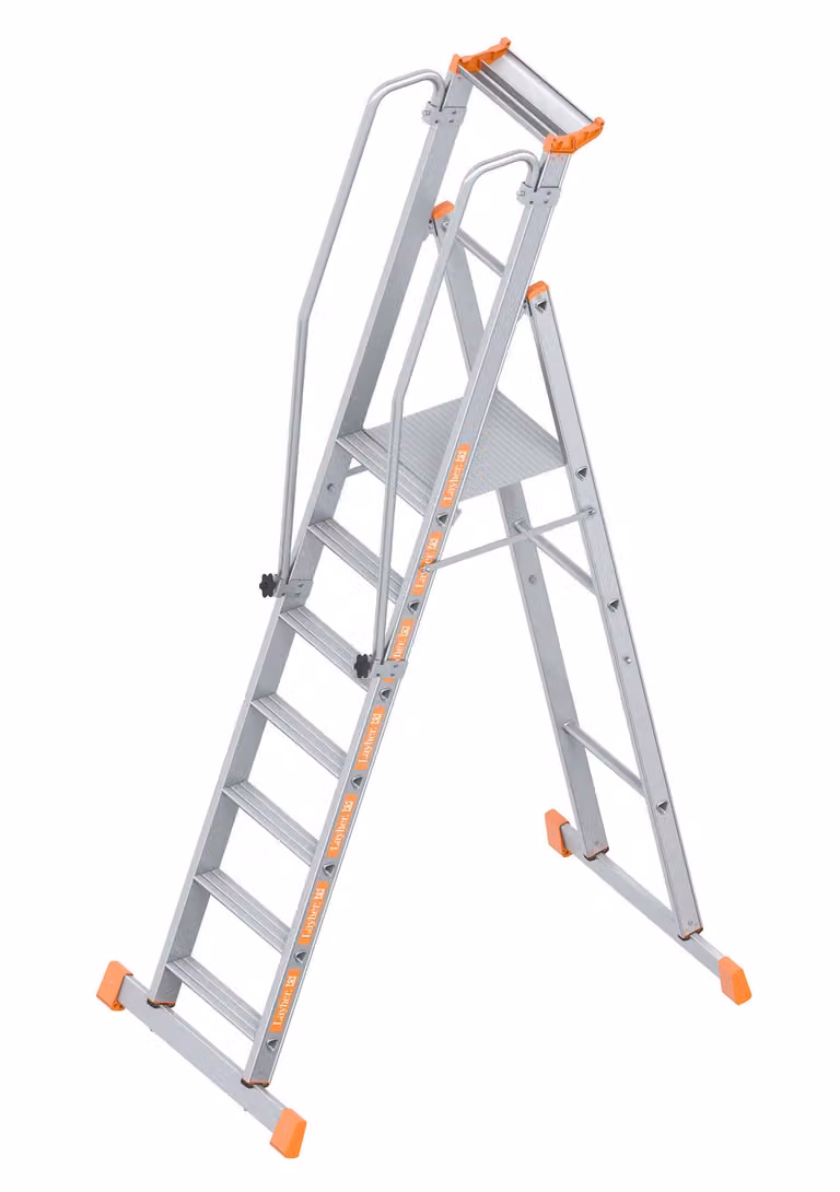 Layher Plattformleiter Topic 1074 7 Stufen