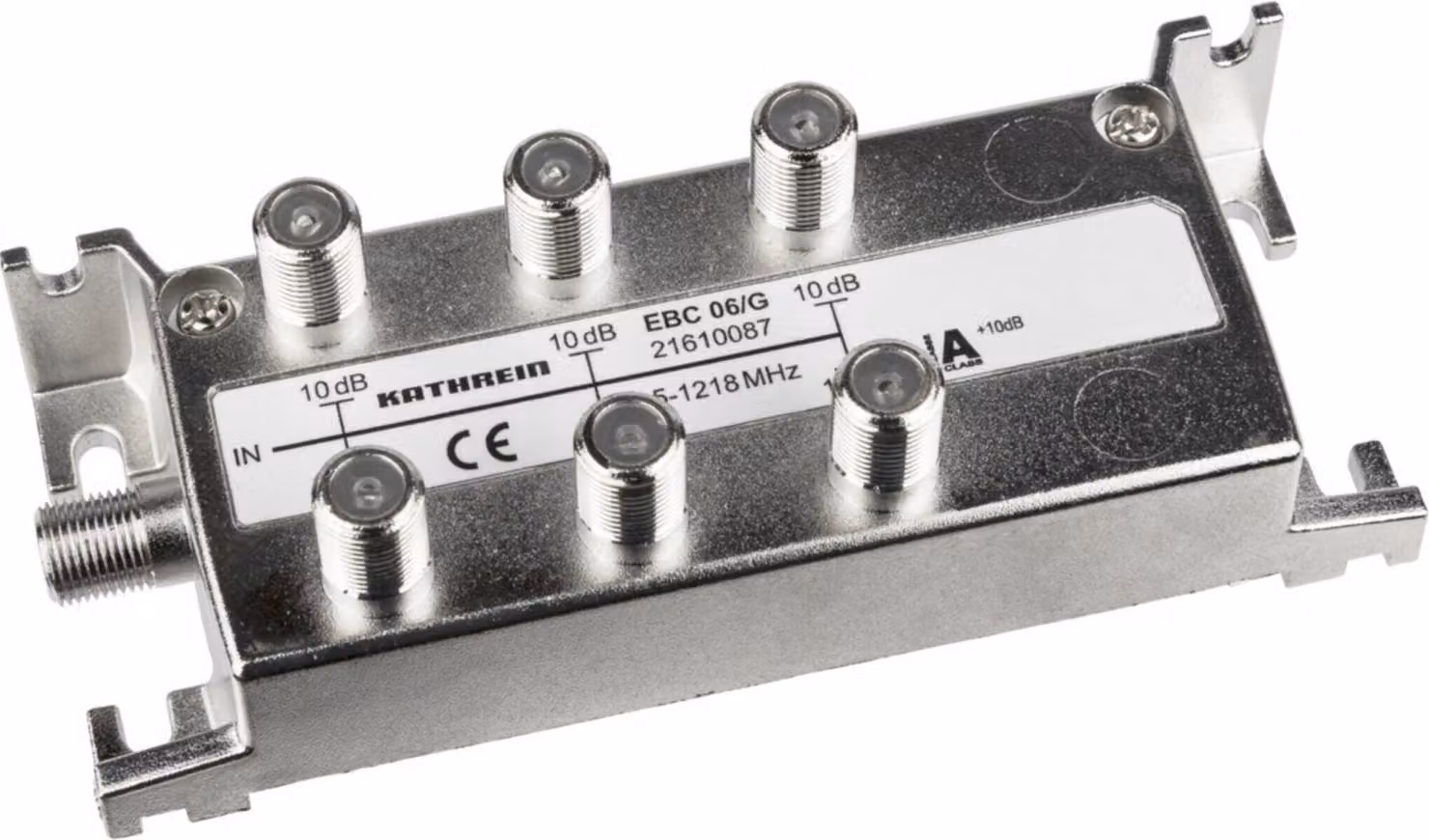 KATHREIN Splitter a 6 vie 5-1218 MHz Connettore F EBC 06/G