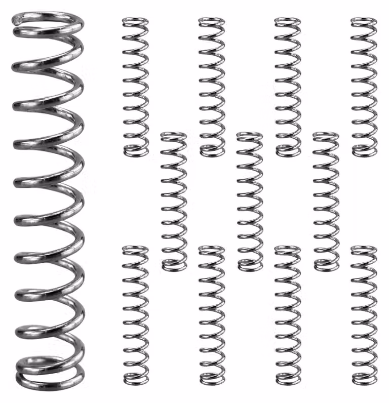 Molle a balestra, 12 pezzi, dimensioni 1x7x35 mm, acciaio inossidabile 304, molle di ricambio