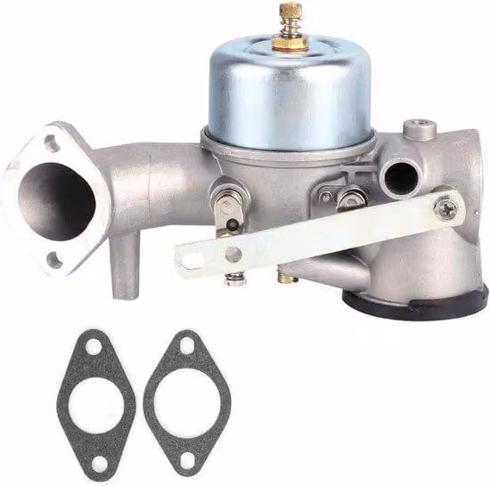 Carburatore di ricambio per motori Briggs & Stratton da 12 HP - Prodotto nuovo al 100% - Materiale metallico - Dimensioni: 17,5 x 5,7 cm - Accessori inclusi