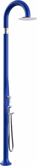 Doccia da Esterno Giardino Miscelatore e Doccetta Arkema Funny Yin Blu