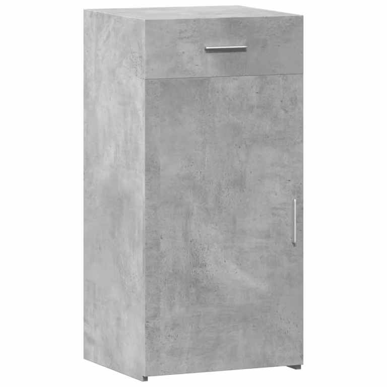 Credenza Grigio Cemento 45x42,5x93 cm in Legno Multistrato