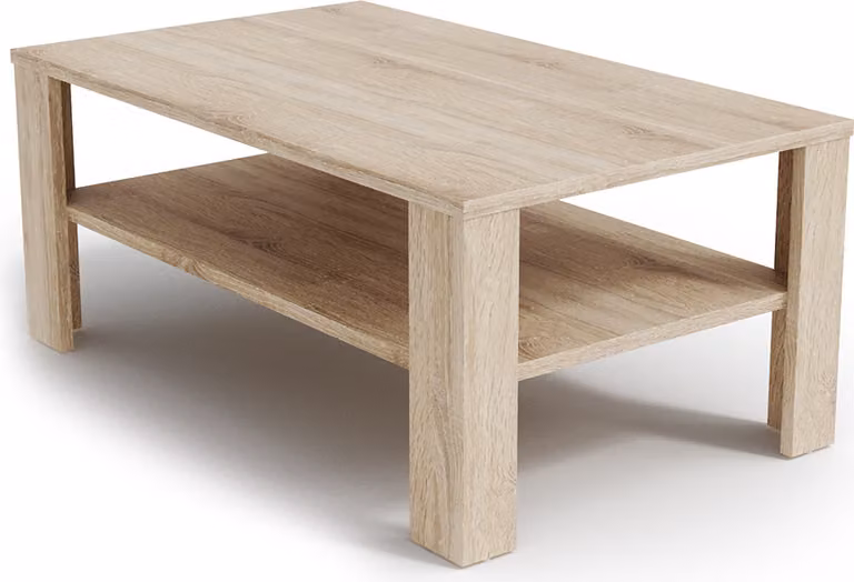 Tavolino da salotto Vicco  Sonoma 100 x 60 cm, Model 26881