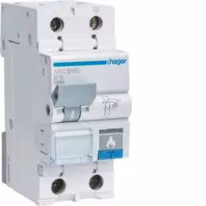 Dispositivo di protezione contro gli archi elettrici AFDD con interruttore magnetotermico 1P+N 10 kA B-16A 2M