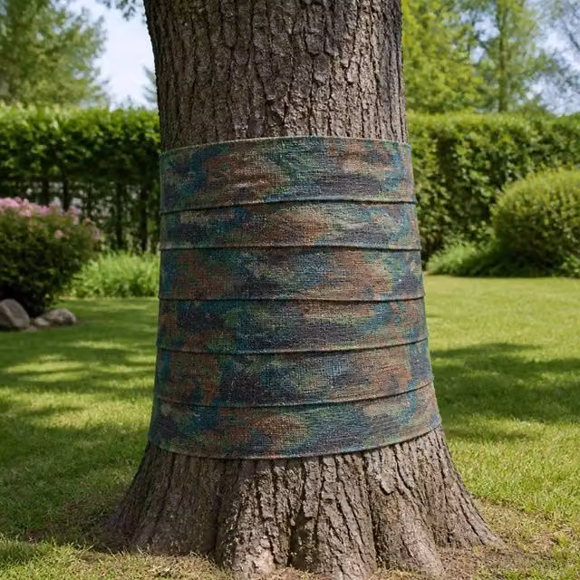 Rotolo di juta mimetico multicolore vidaXL L: 2500 cm, H: 160 cm – 1