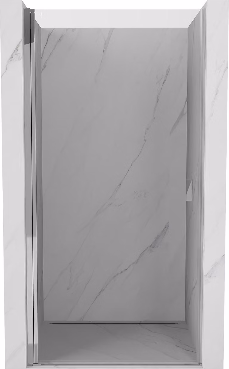 Mexen Mist-B porta doccia battente 70 cm, trasparente, cromo - 8A2-070-000-01-00