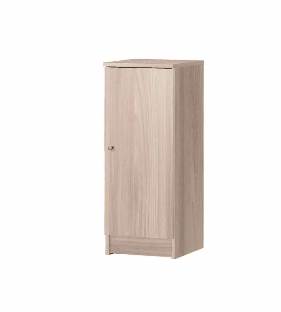 Sarmog Mobile contenitore 1 anta olmo 31x34x80 cm per bagno