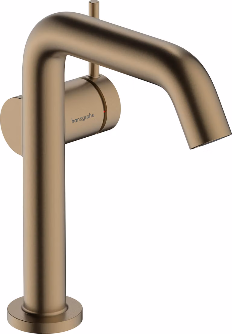 Robinetterie de lavabo hansgrohe Tecturis S 150 Fine CoolStart, EcoSmart+, sans garniture d'écoulement, portée 139 mm, 73341140, 73341140