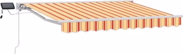 Cornice per Tenda Manuale con LED 3 x 2,5 m 3420580