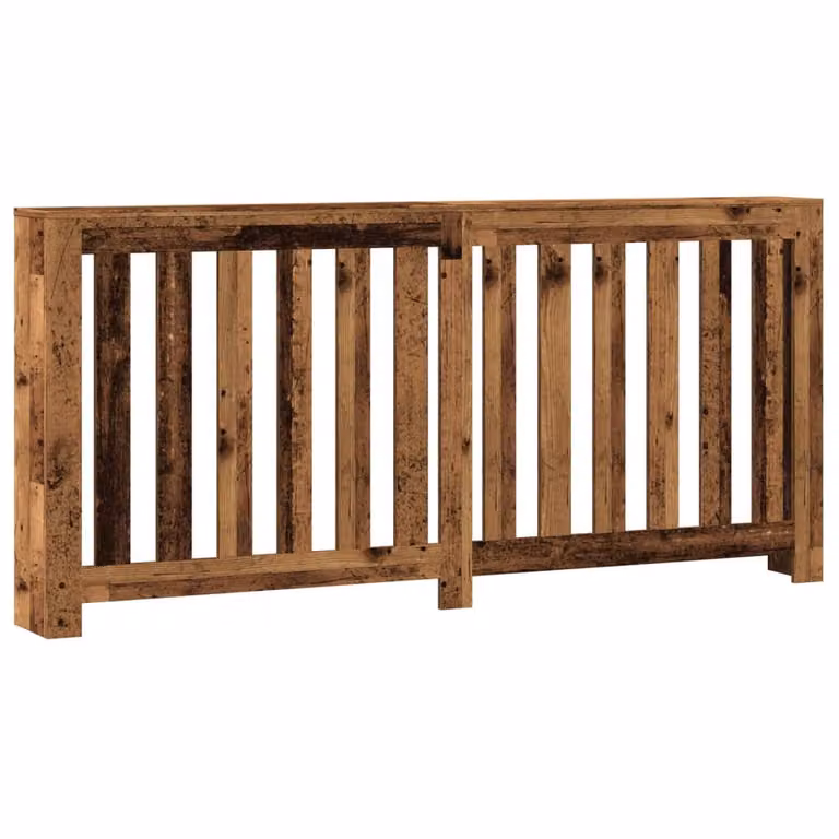 Copertura Termosifone Legno Antico 175x20x82 cm in Multistrato