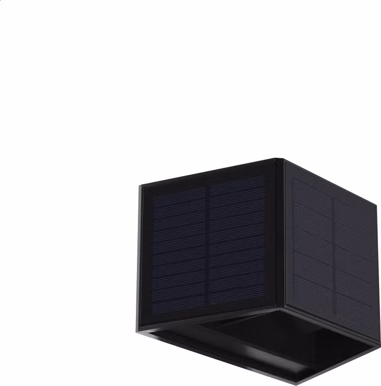 Applique solare a LED per esterni IMMAX WALL-3 con sensore di luminosità, 2W