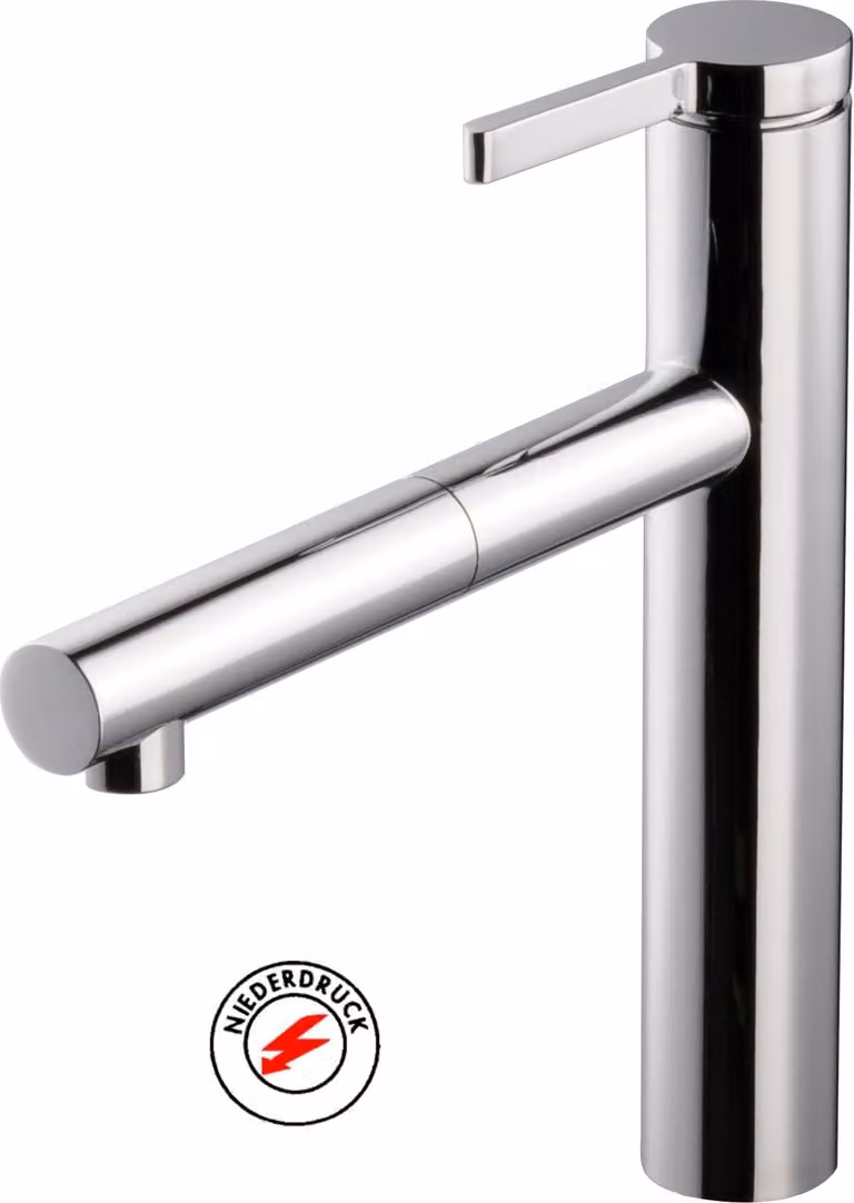 Beitz & Walz AQVAKITCHEN Spültisch-Ehm. ND m. Geschirrbrause chrom