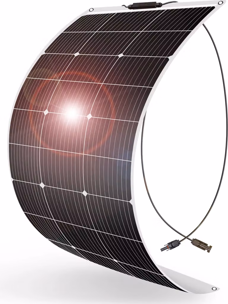 Pannello solare flessibile, alta efficienza con potenza di 100W, facile installazione, 100W