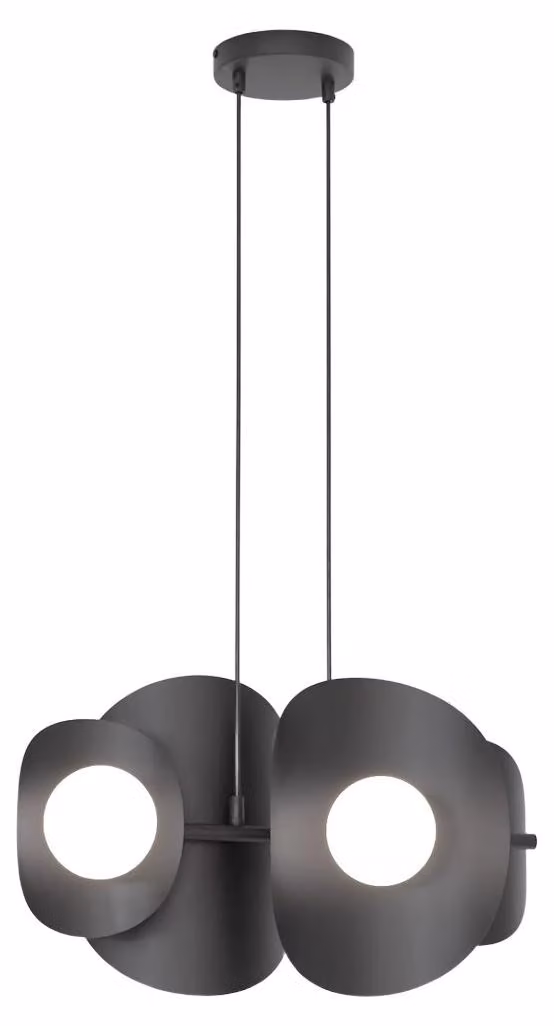 Lampada a sospensione ELEMENTI bianco e nero 4xG9x15W in metallo, dimensioni: 120x54x23 cm, IP20, Emibig