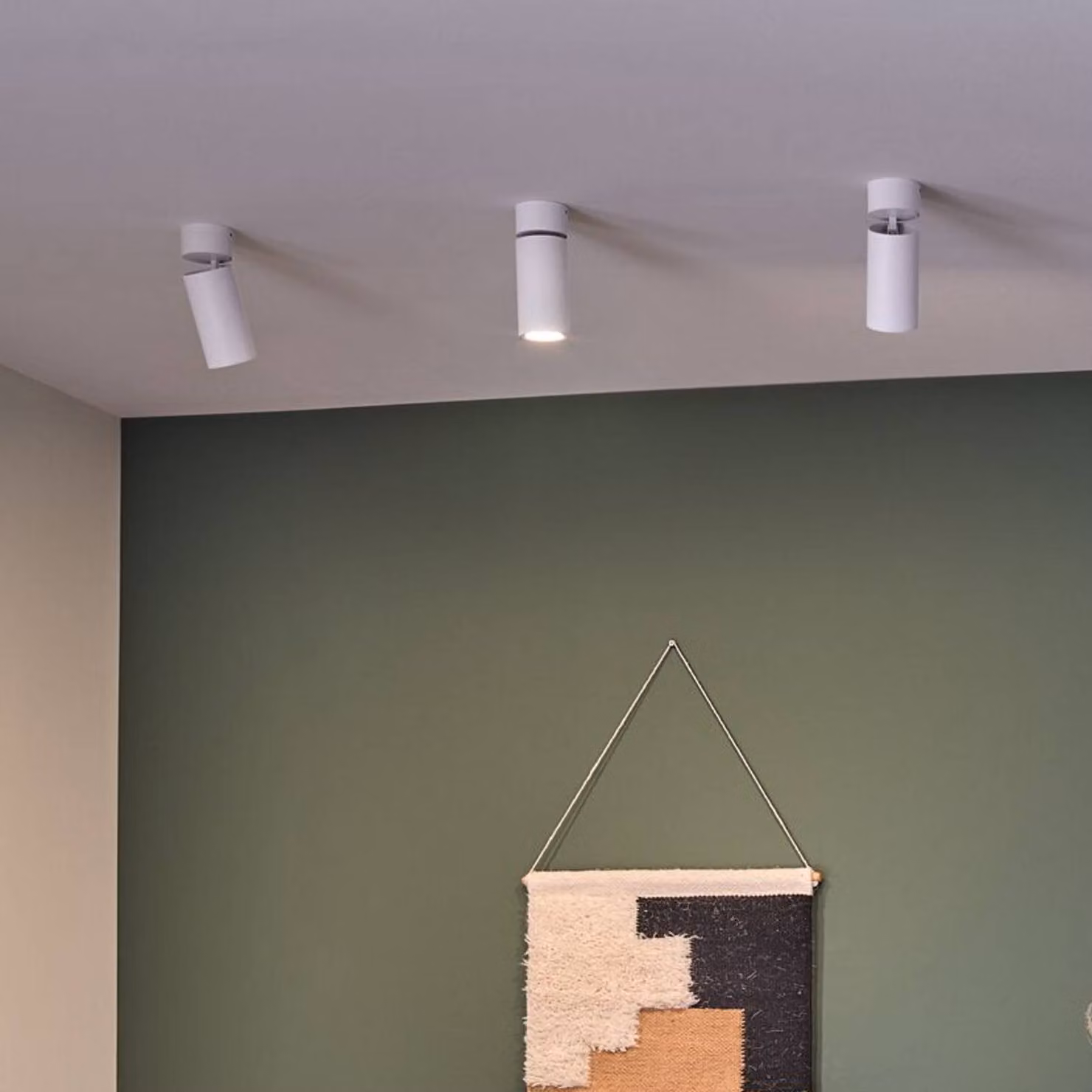 Paulmann Plafoniera LED Turnal Coin, bianca, in metallo, 2.700 K dimmerabile, Bianco / Opale, Soggiorno / Sala da pranzo, Metallo, Moderno, Downlight