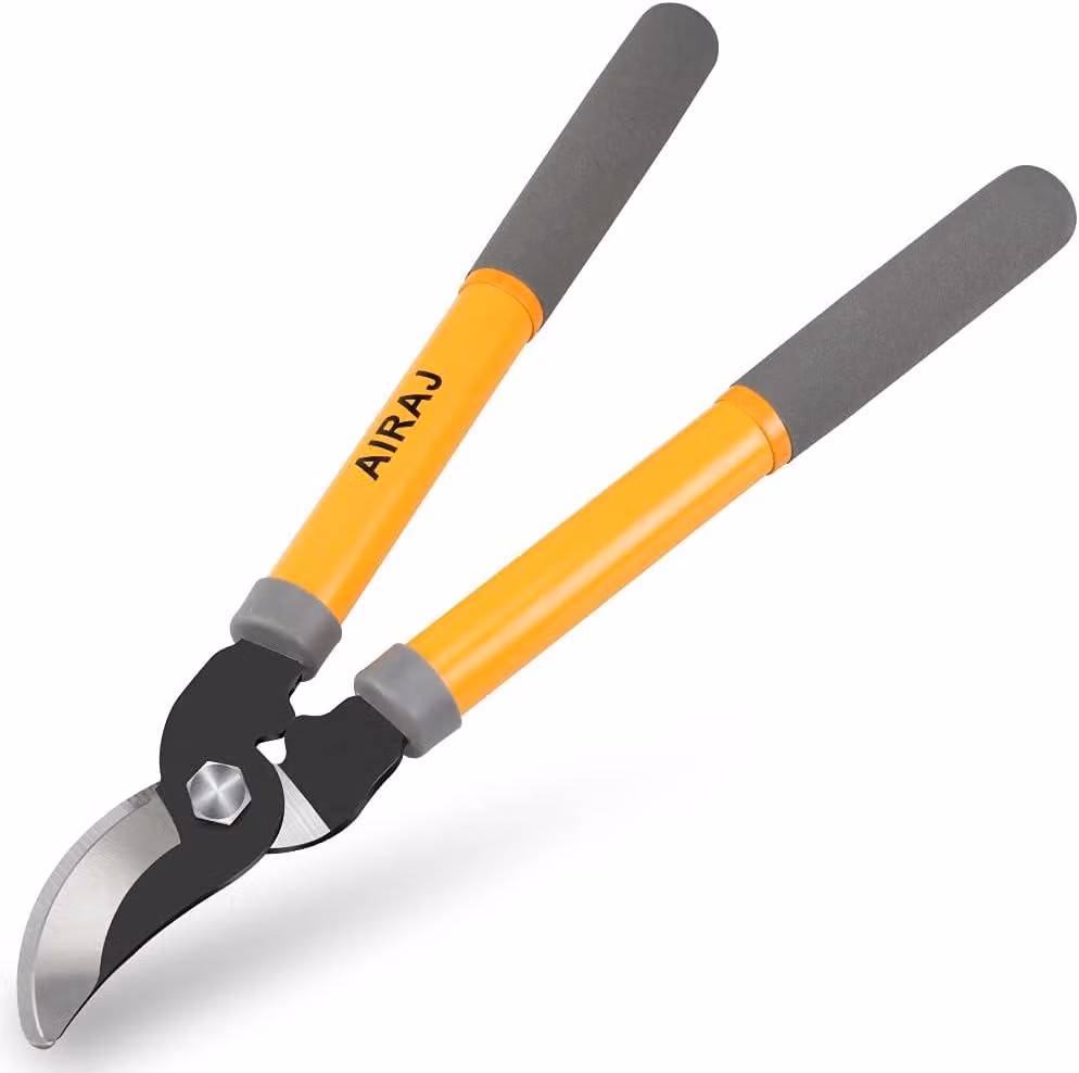 Forbice da giardino, 385 mm, leggera, in acciaio temprato, per uso in giardino