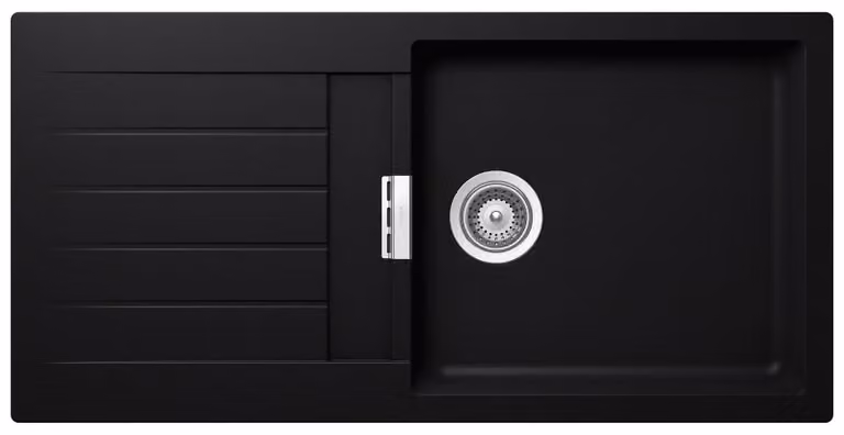 Schock Signus D-100L A Puro lavello a incasso con tagliere in vetro