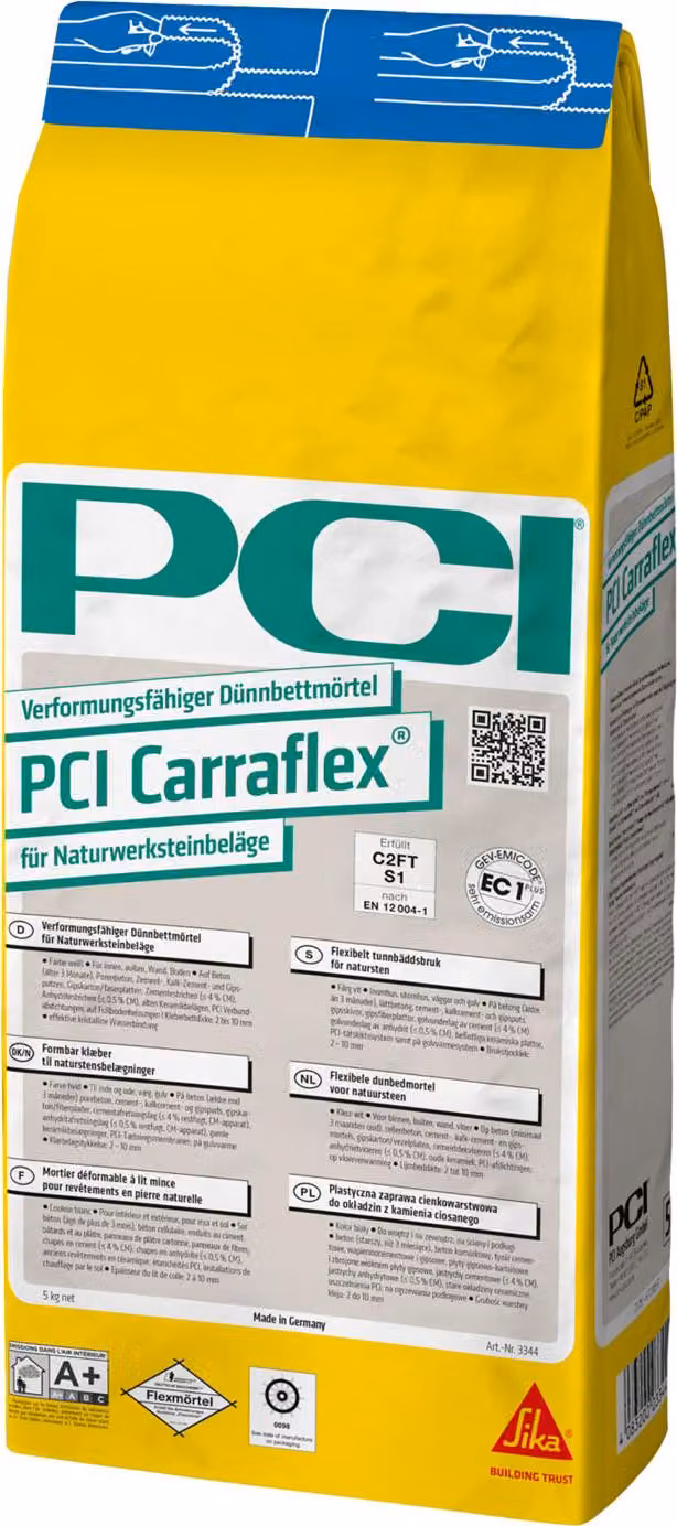 PCI Carraflex Fliesenkleber Natursteinkleber 5 kg