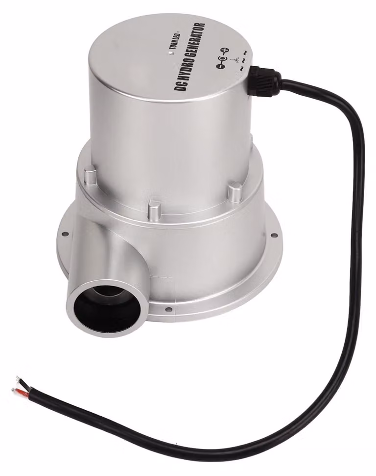 Turbina idraulica generatore 12V/24V a magnete permanente, senza spazzole, modello SJ18C