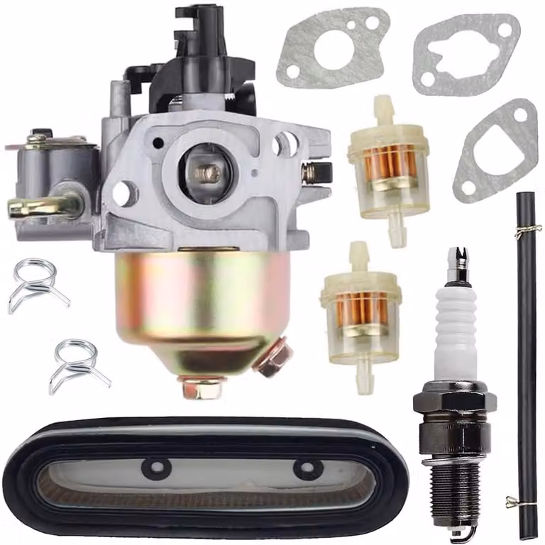 Carburatore per Honda GXV120, GXV140, GXV160 - Kit con filtro dell'aria e accessori - WA-NL-1327