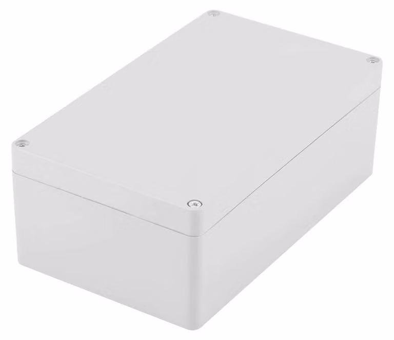 Scatola di derivazione impermeabile, in plastica, dimensioni 200 x 120 x 75 mm, per uso esterno