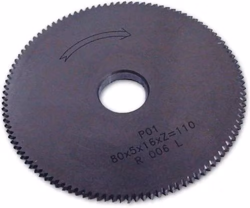 Fresa Duplicatrice Silca Colore Nero Dimensioni: 80 x 0,5 x 16 mm