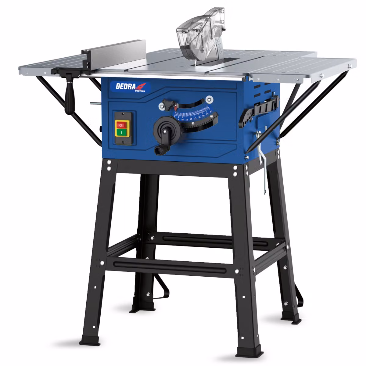DEDRA Sega circolare multifunzione 2000W, diametro lama 250mm, tre tavoli di lavoro - DED7754