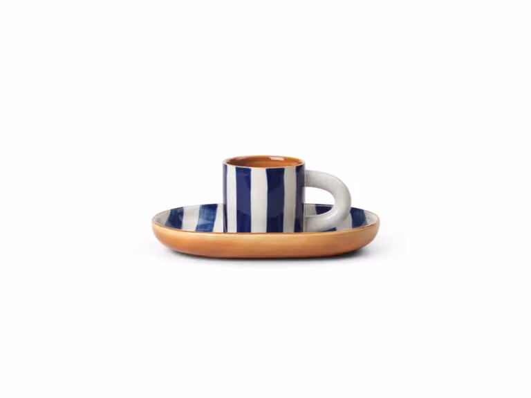 Milu Set da Merenda - Tazza e Piattino Ovale