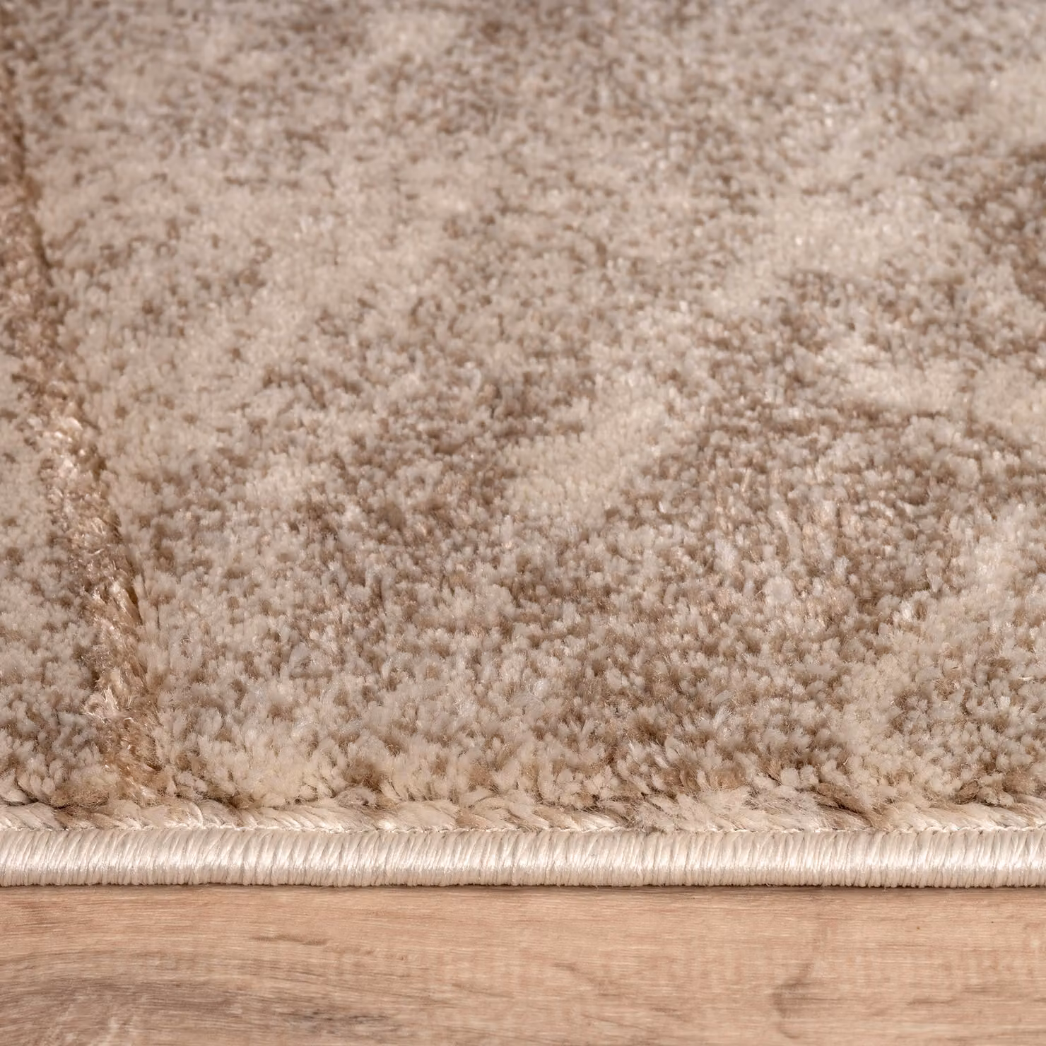 Tappeto Tiana beige con effetto alto-basso, design geometrico scandinavo, L: 80 cm, P: 300 cm – 3