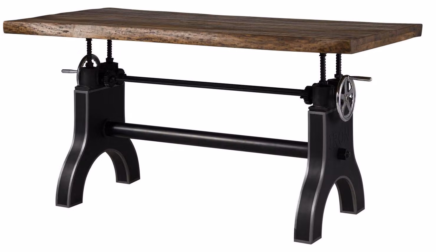 MASSIVMOEBEL24 | tavolo da pranzo in legno di Mango 160x90x80-101 mango naturale oliato MANCHESTER #101