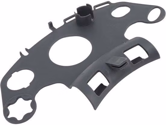 Organizzatore per accessori da cucina: facile da montare, realizzato in plastica salvaspazio, ideale per 10 accessori